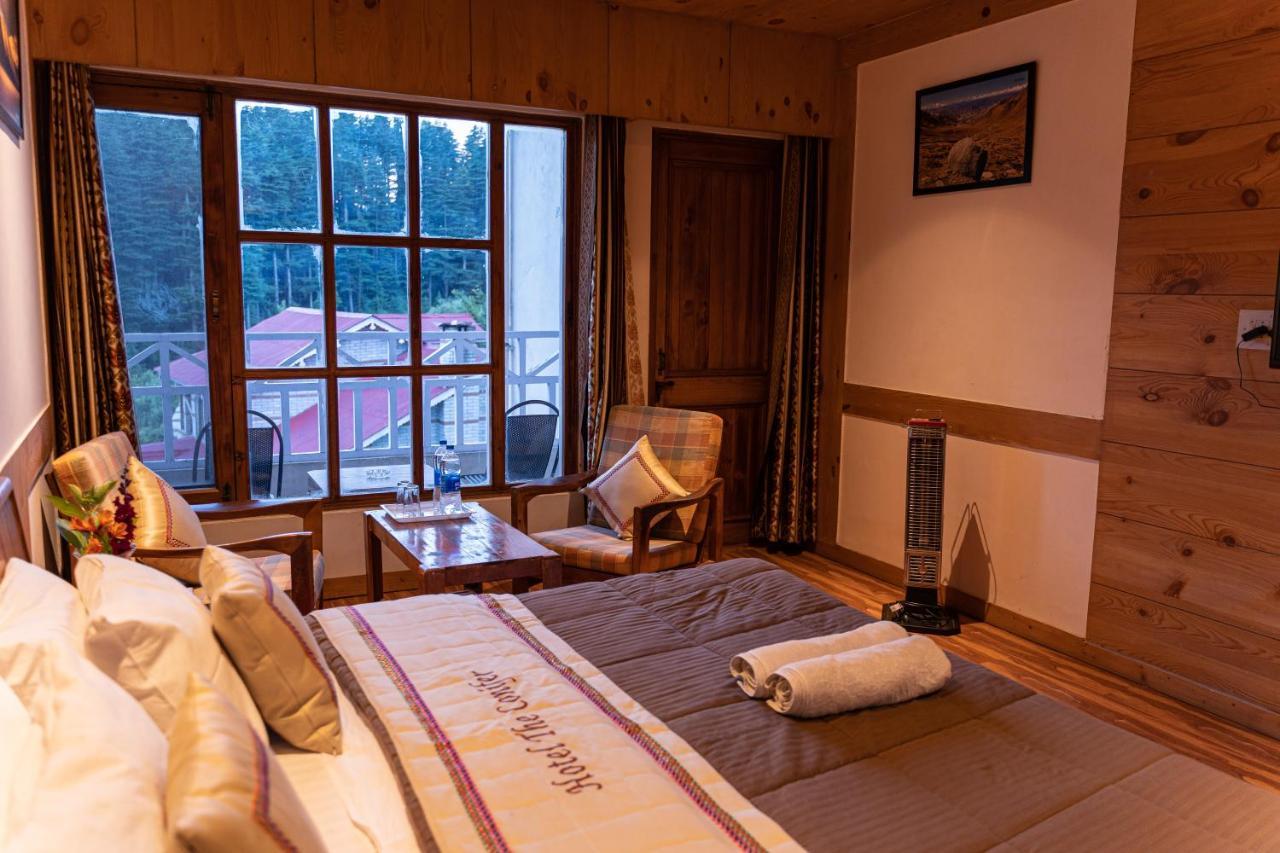 The Conifer Hotel Manāli Exterior foto